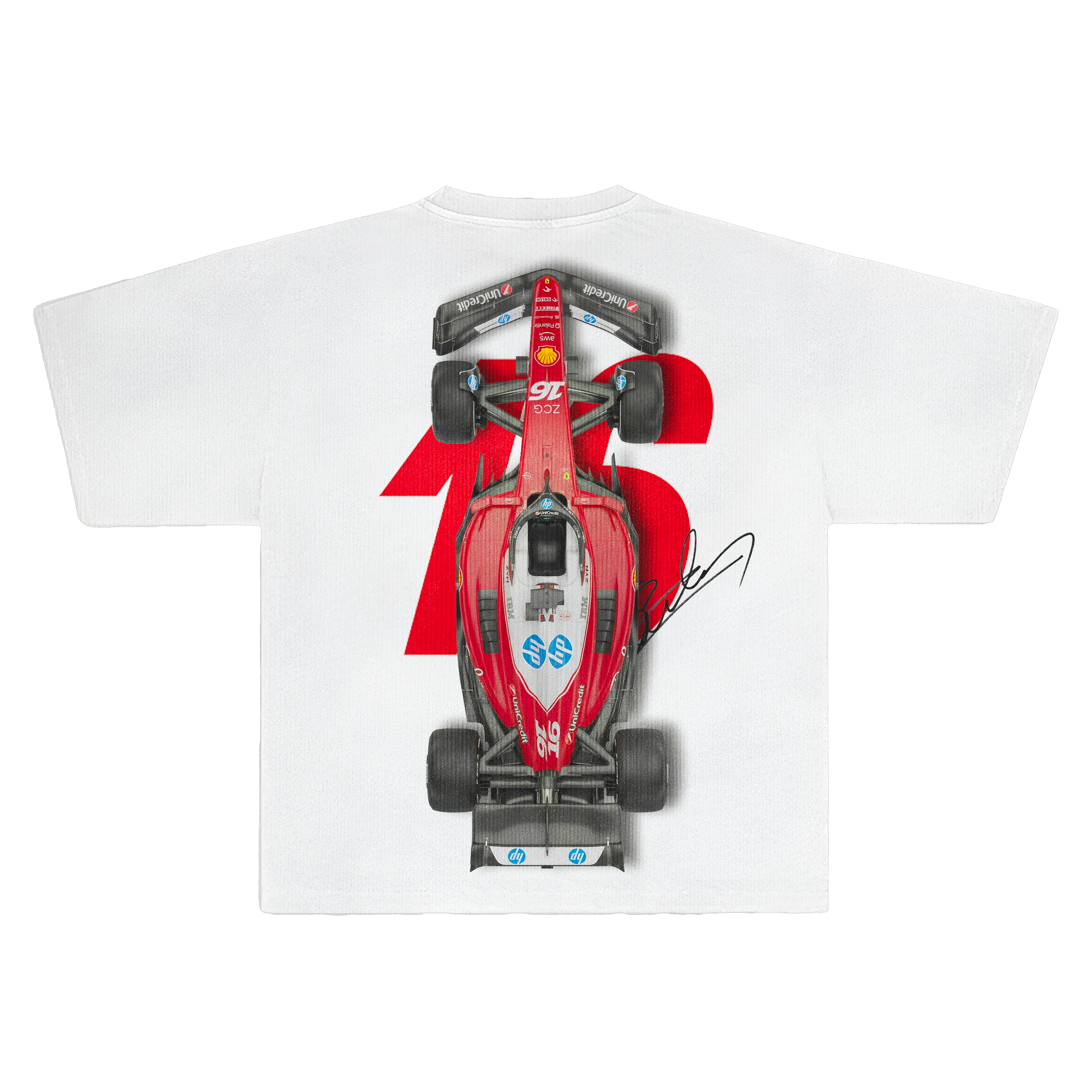 CHARLES LECLERC SIGNATURE TEE