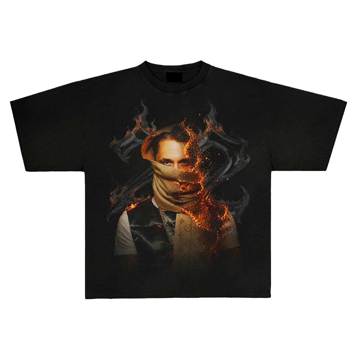 22 SIMBA FLAMES TEE