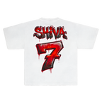 SHIVA FACE GRAFFITI TEE