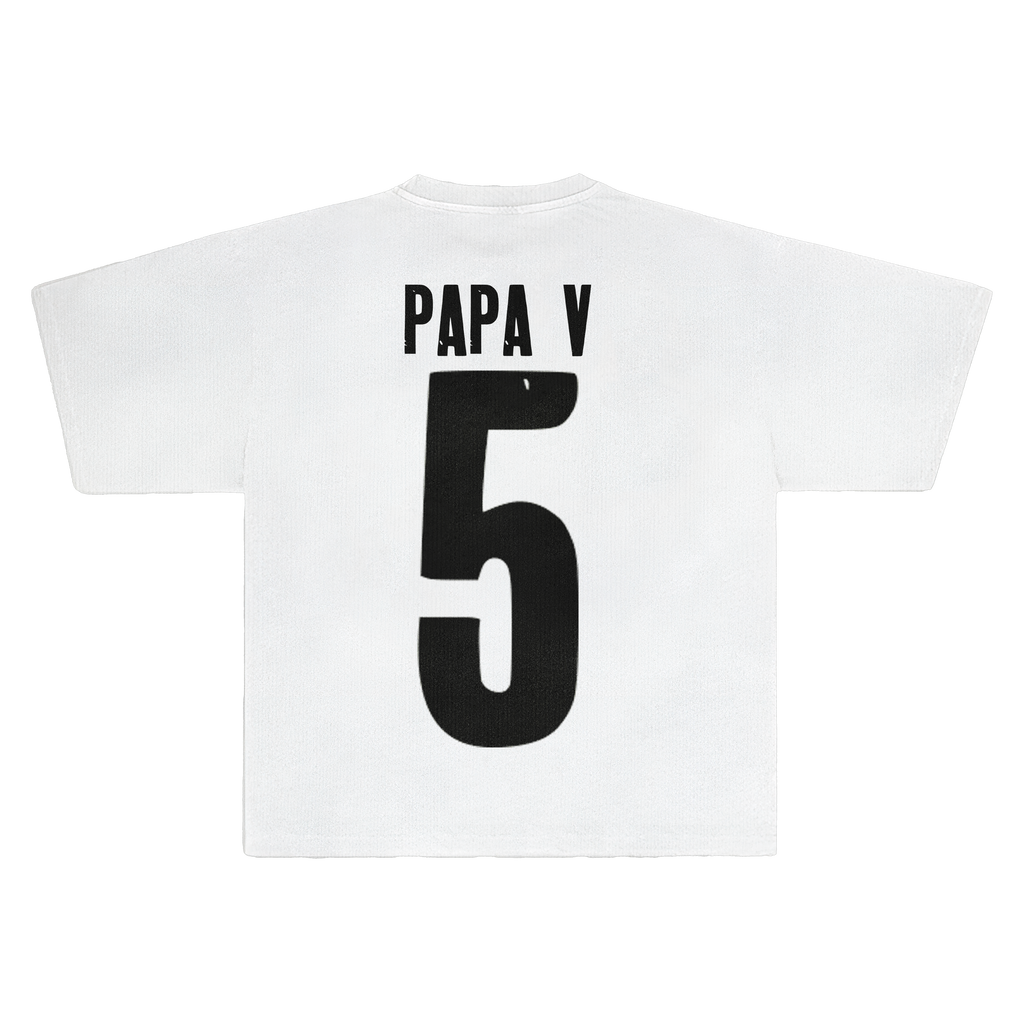 PAPA V JERSEY FACE TEE